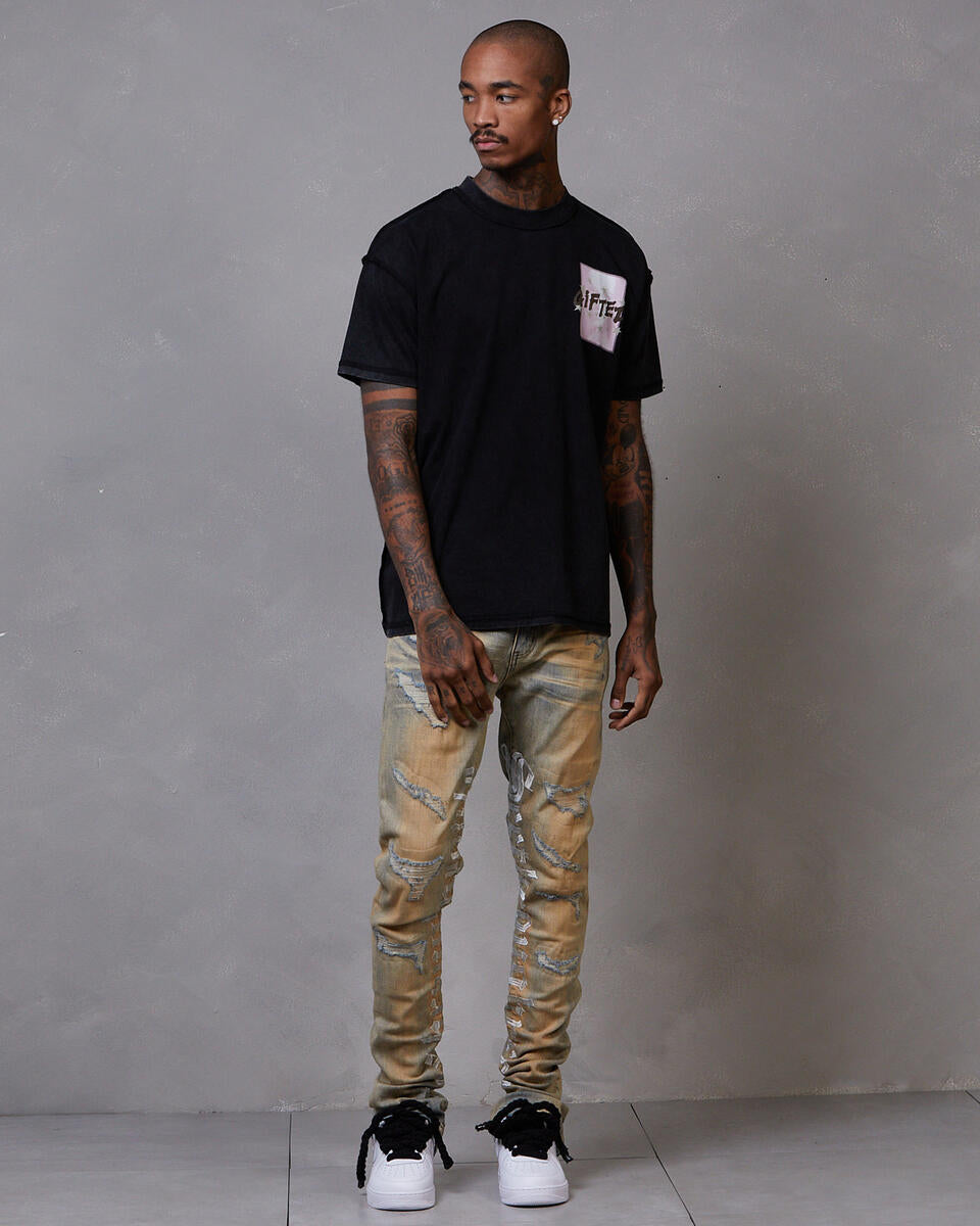 NOAH DIRTY - CONVERTIBLE JEANS
