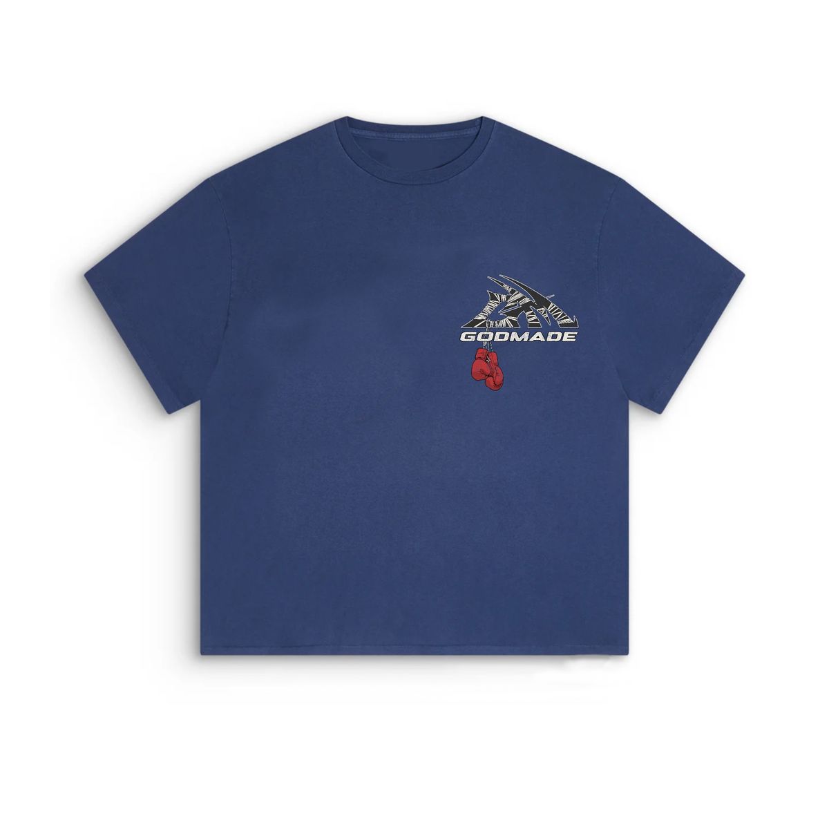 GODMADE WRAPPED TEE - BLUE