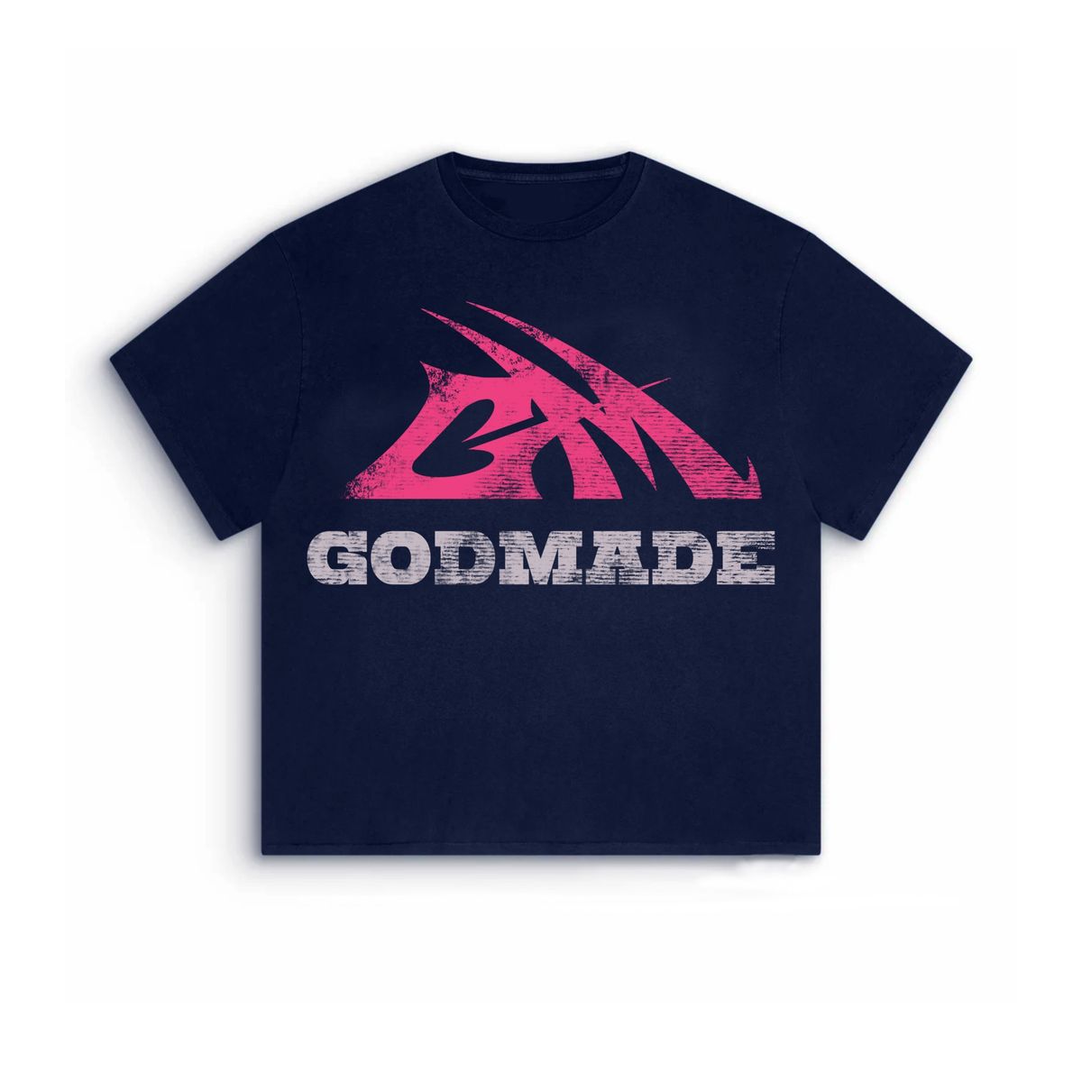 GODMADE TEE - NAVY BLUE