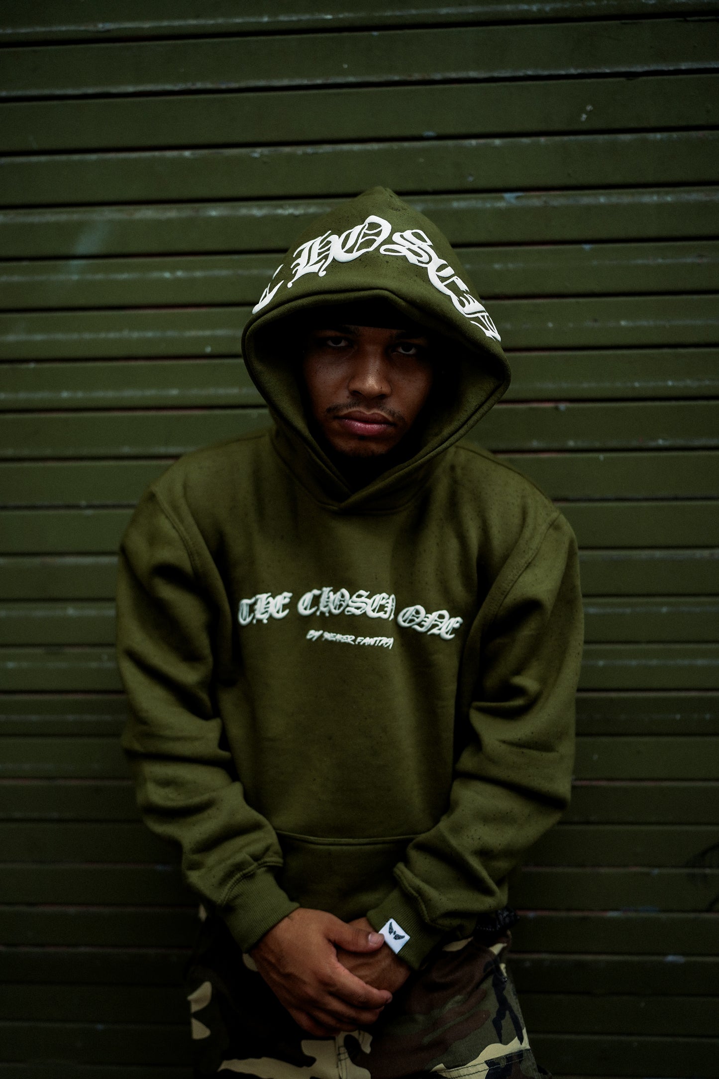 CHOSEN ONE - OLIVE GREEN HOODIE