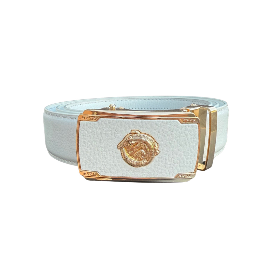 DIOZA - WHITE/GOLD BELT