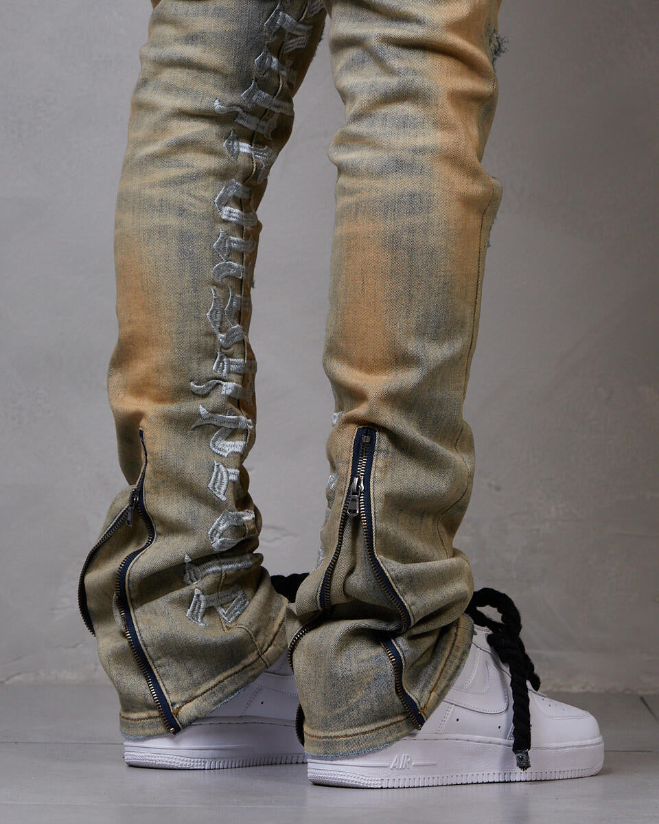 NOAH DIRTY - CONVERTIBLE JEANS