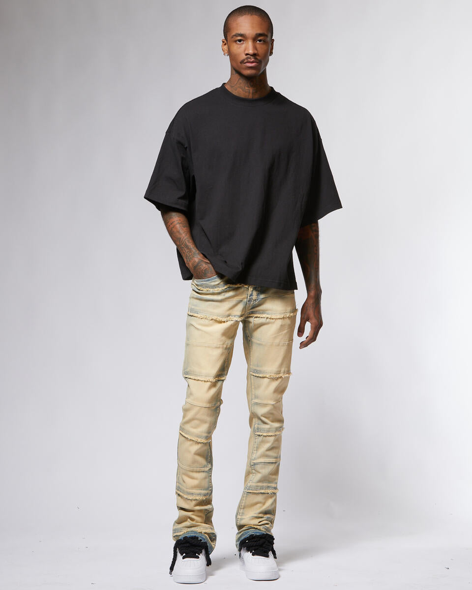 LT WASH - FLARE DENIM