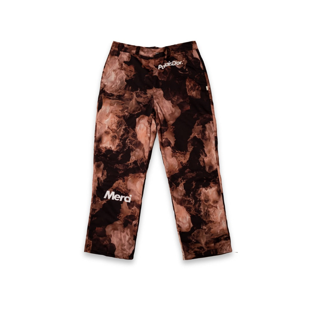 MERCI FUMÉE PANTS - LIGHT BROWN / BLACK