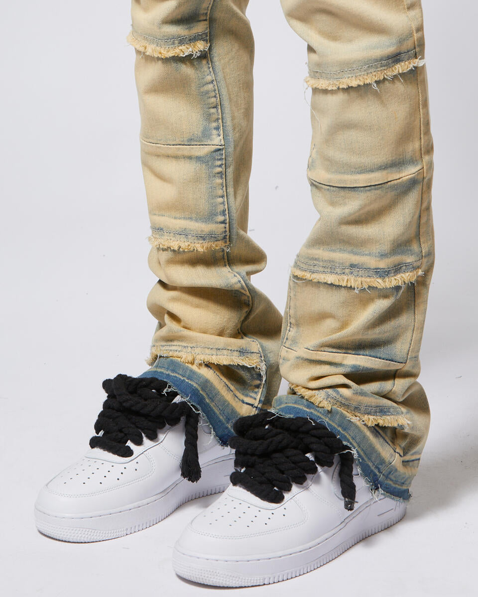 LT WASH - FLARE DENIM