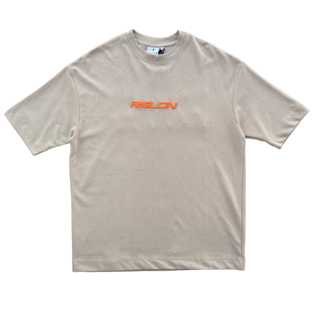 ROSE LNDN SKELETON TEE - TAUPE