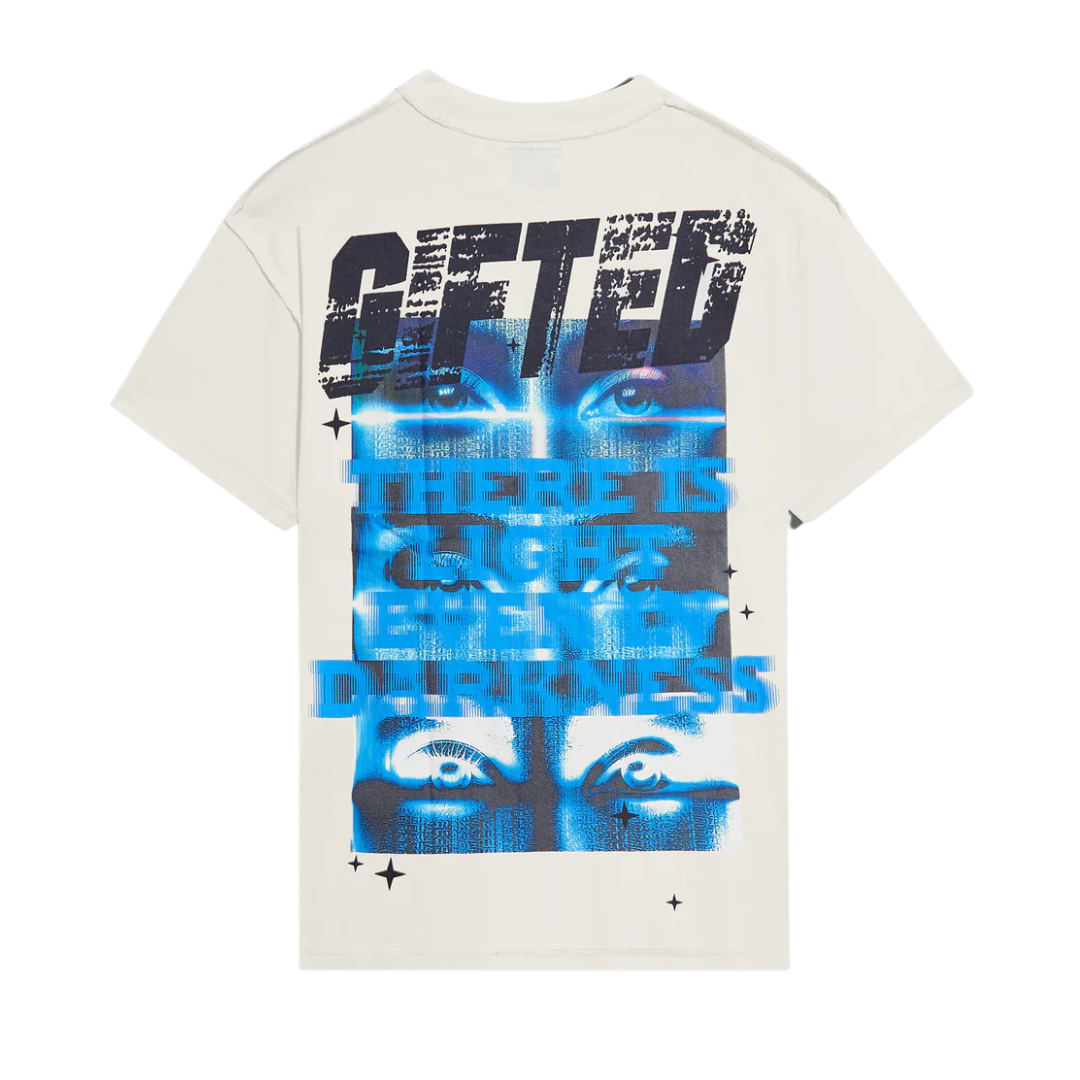 GFTD LA LIGHT IN THE DARKNESS - BONE WHITE TEE