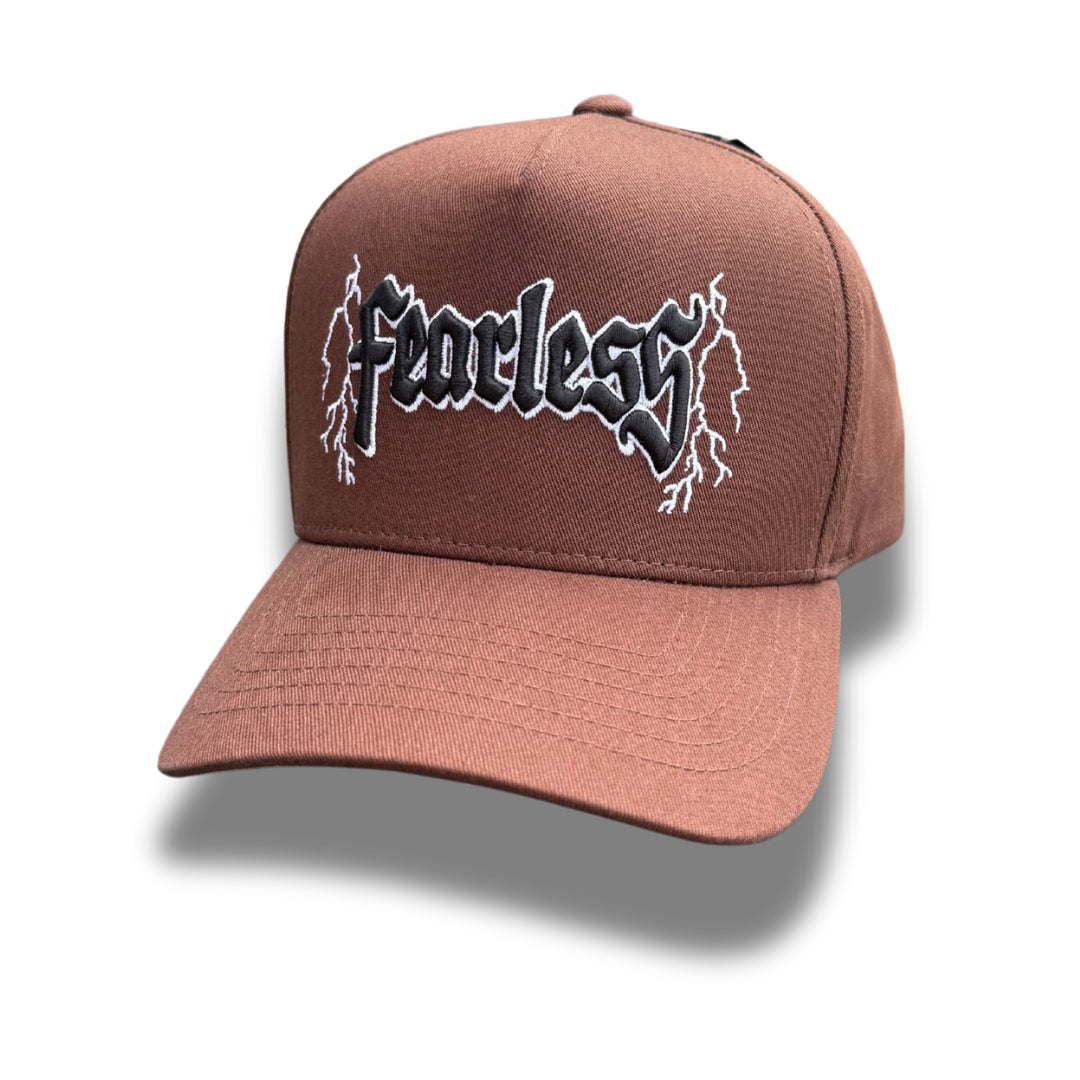 FEARLESS LIGHTNING SNAPBACK - BROWN