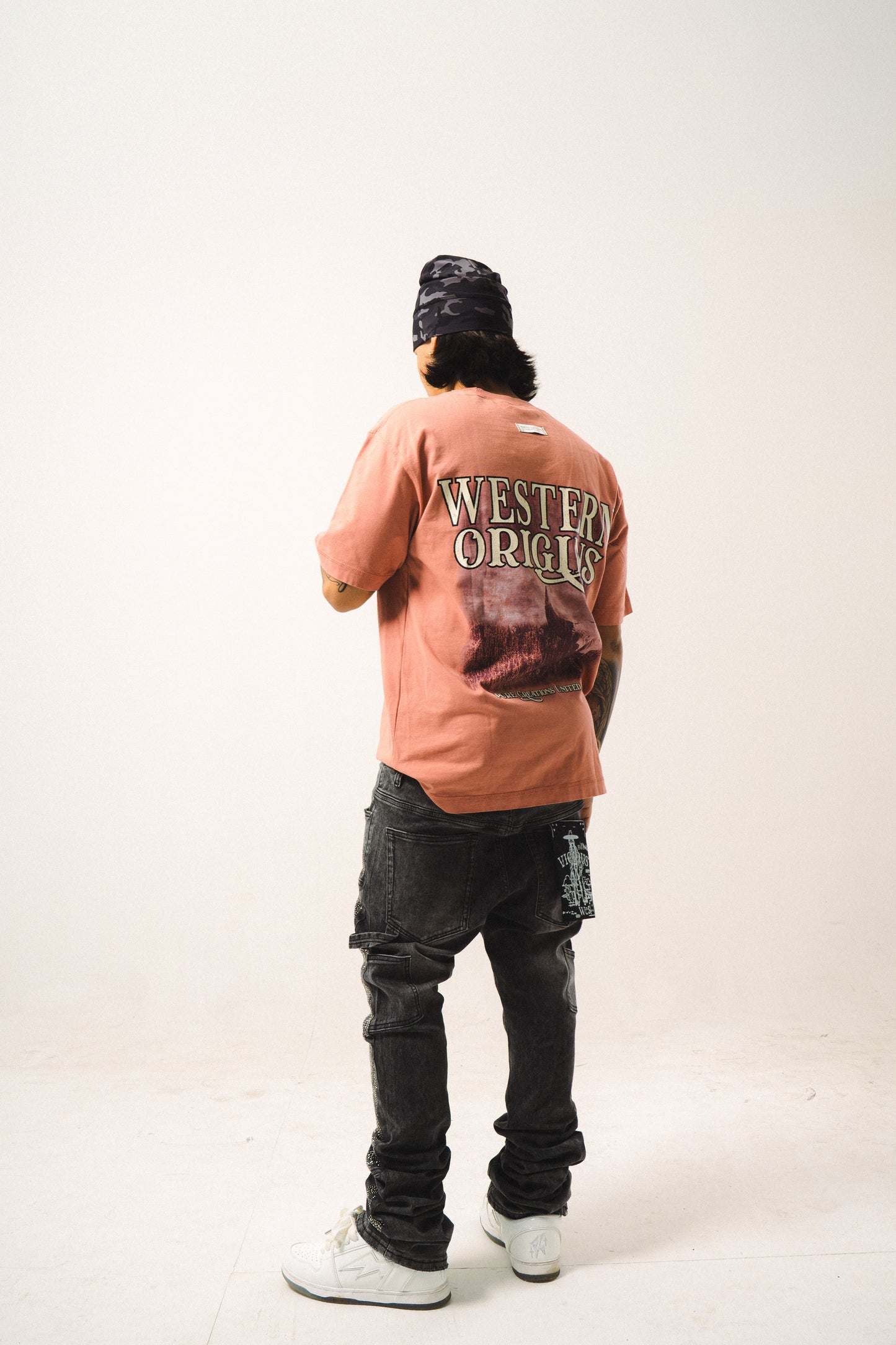PURE BTW TEE - PEACH