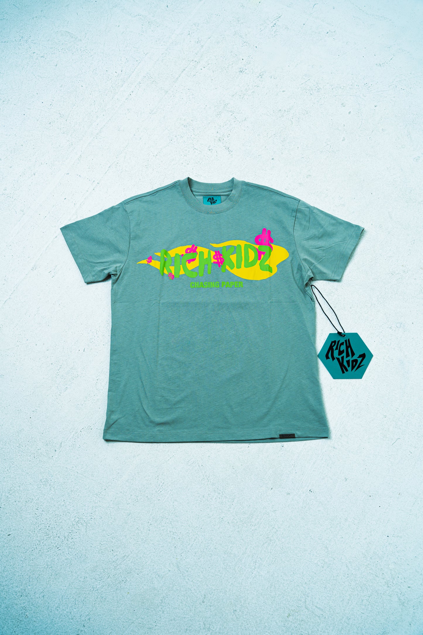 RICH KIDZ - GREY TEE