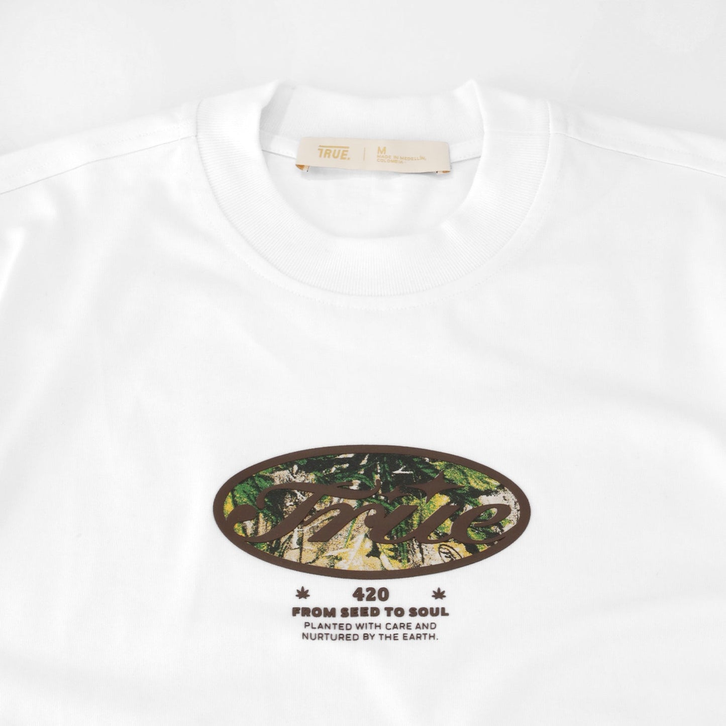 TRUE SEED TO SOUL TEE - WHITE