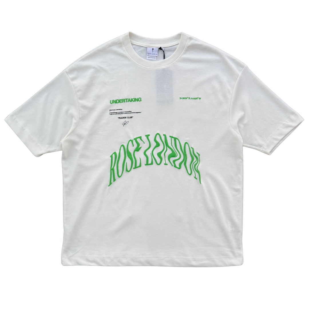 ROSE LNDN ARCH TEE - OFF WHITE