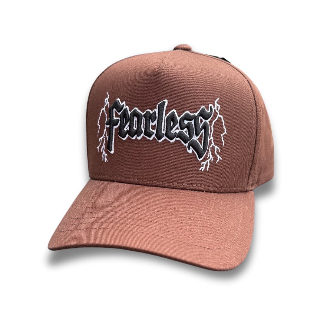 FEARLESS LIGHTNING SNAPBACK - BROWN