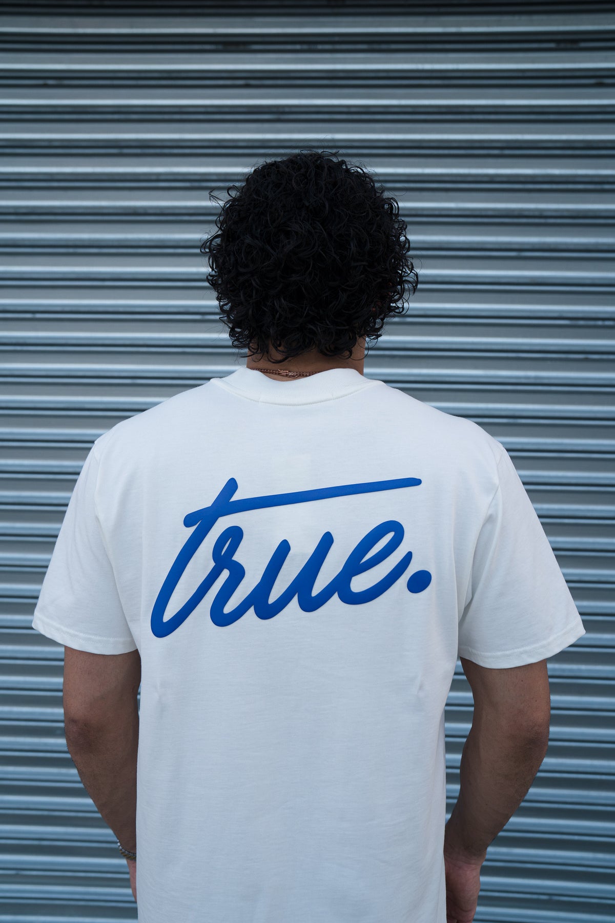 TRUE CURSIVE TEE - BEIGE
