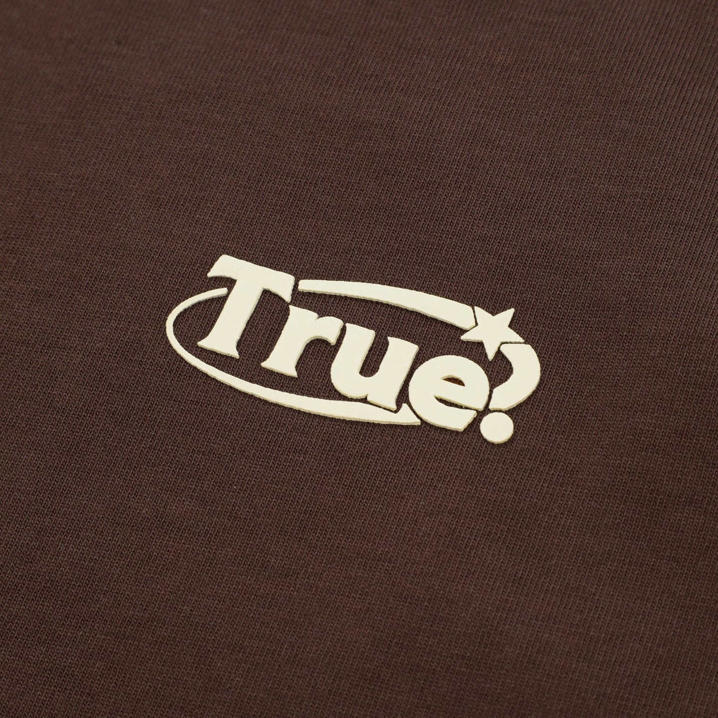TRUE STAR TEE - BROWN/BEIGE