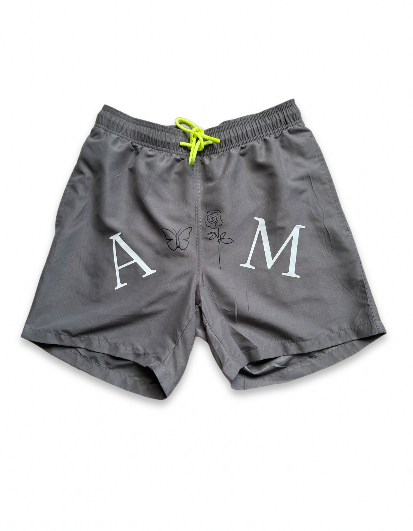 AM CLOTHING SWIN TRUNKS GRAY