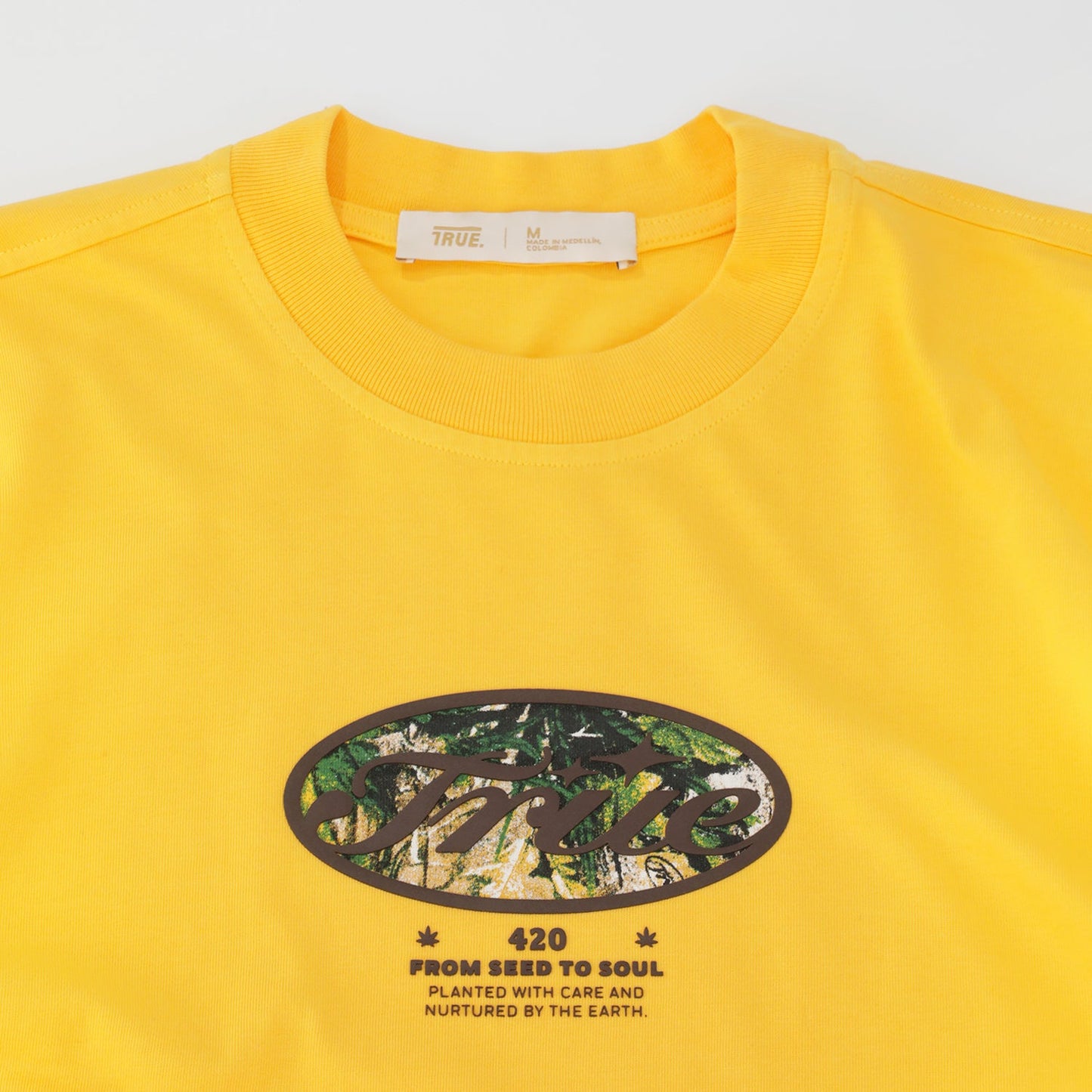 TRUE SEED TO SOUL TEE - YELLOW