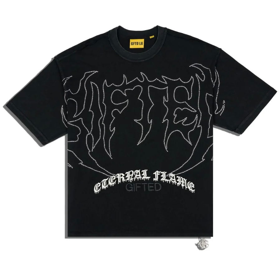 GFTD LA - ETERNAL FLAME BLACK TEE
