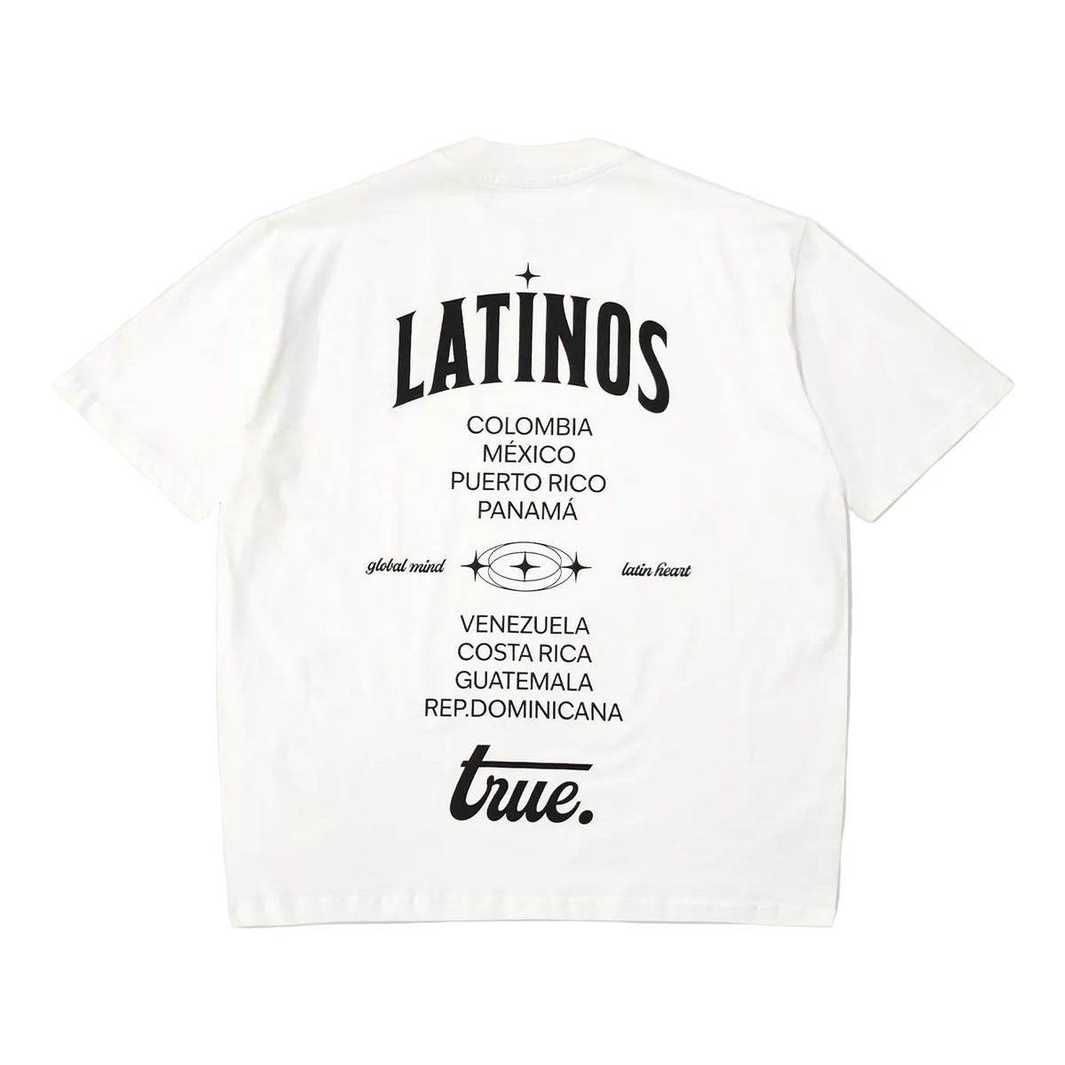 TRUE LATINOS OVERSIZED T-SHIRT - CREAM