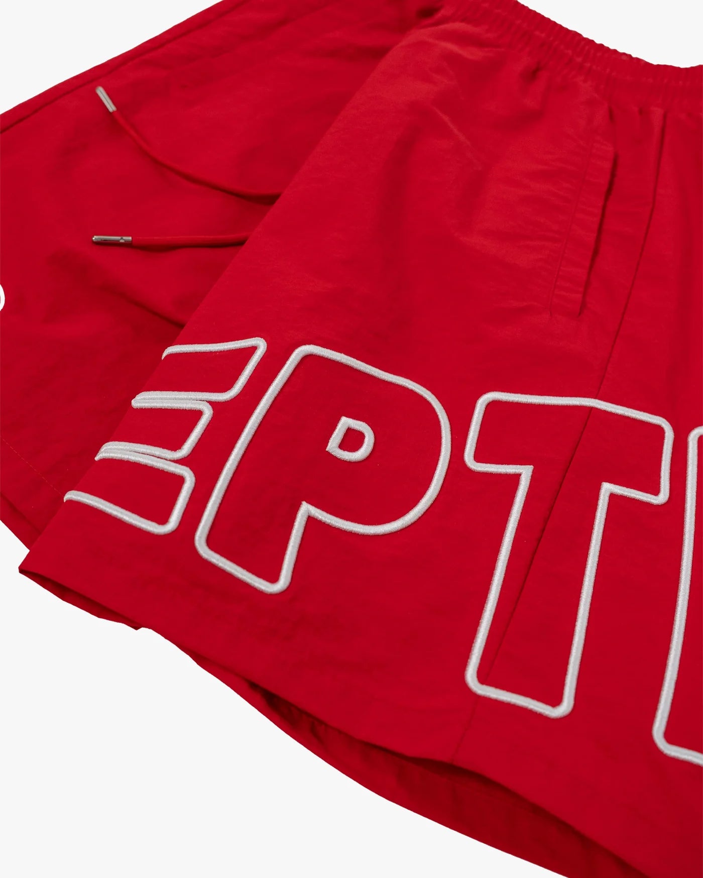EPTM LOGO SHORTS - RED