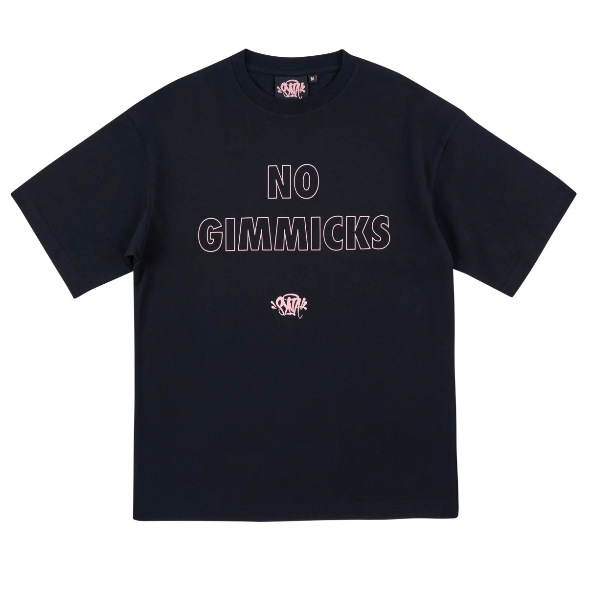 SYNA ‘NO GIMMICKS’ TEE - BLACK