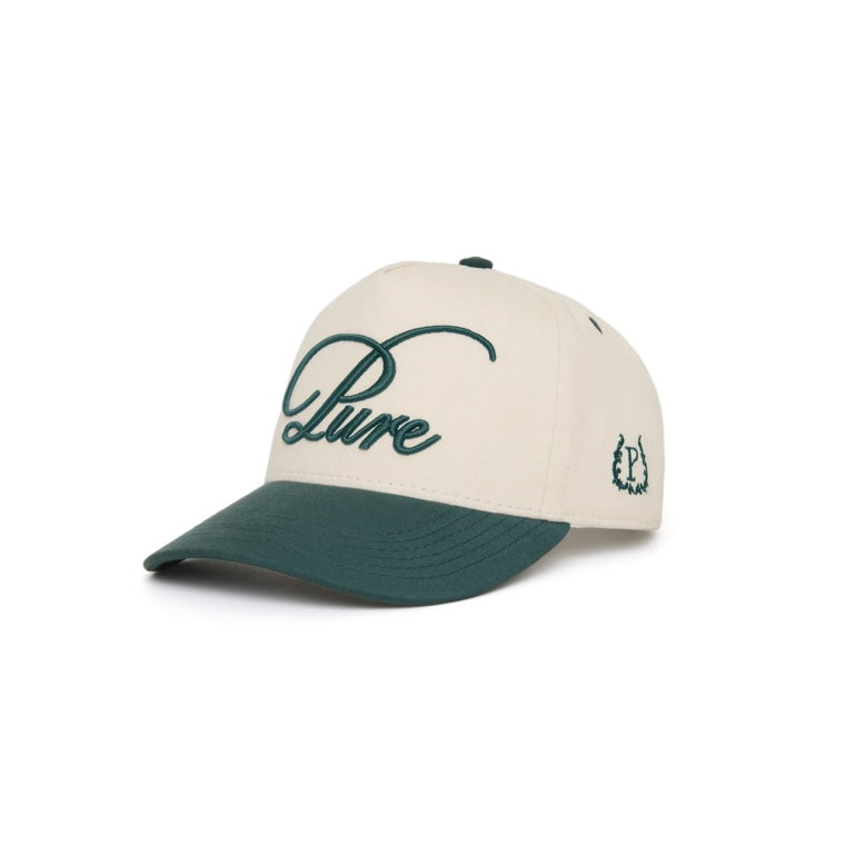 PURE MOCLAIR CAP - CREAM/GREEN