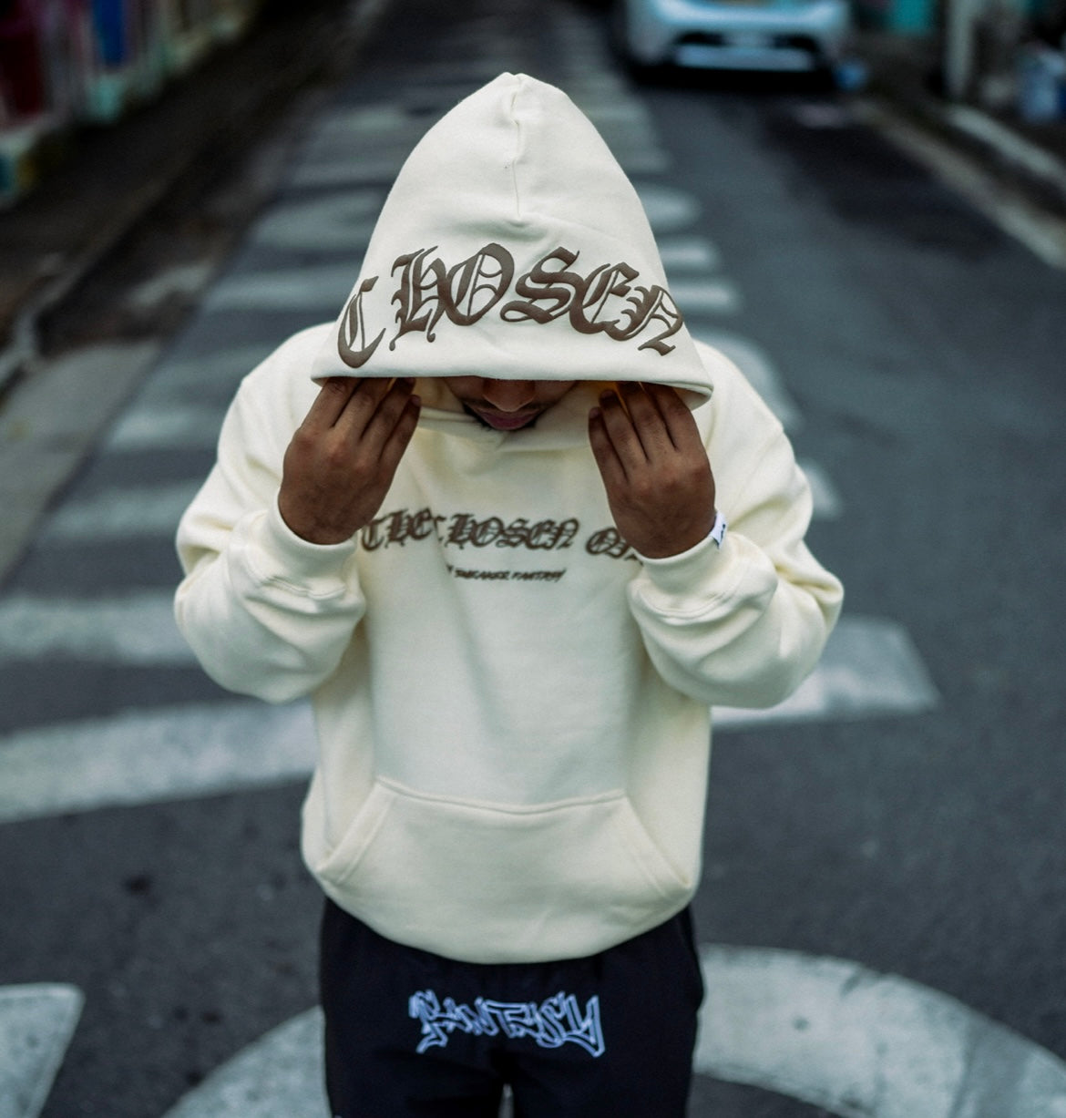 CHOSEN ONE - BEIGE HOODIE