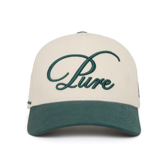 PURE MOCLAIR CAP - CREAM/GREEN