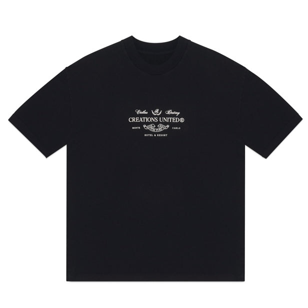 PURE MONCLAIR TEE - BLACK