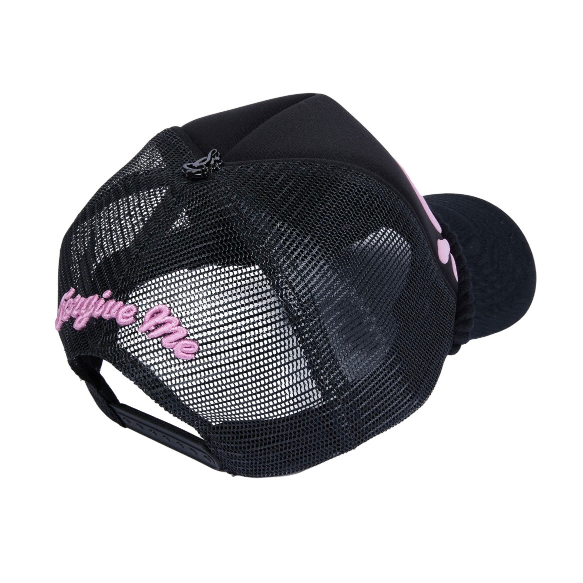 SYNA TRUCKER CAP - BLACK/PINK