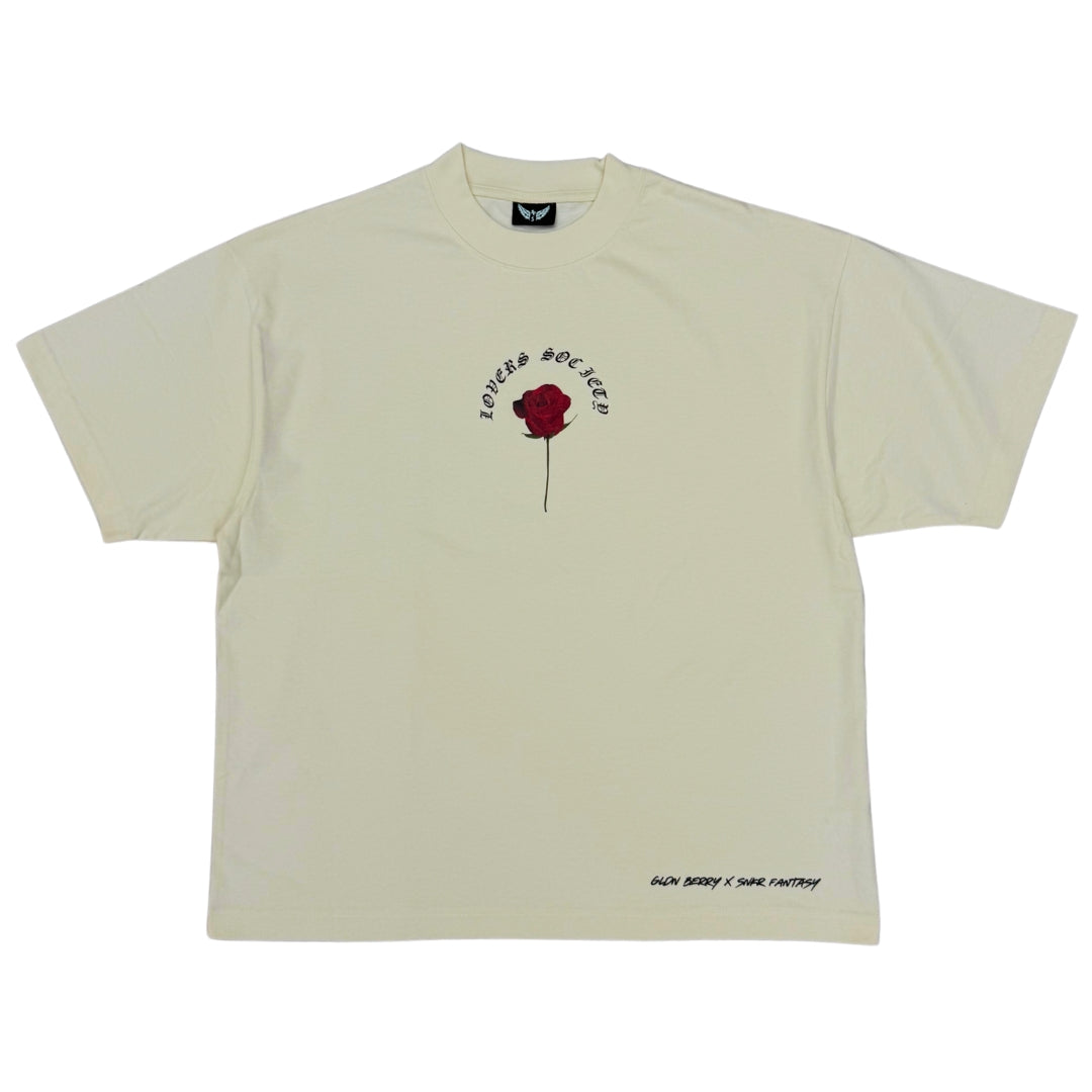 LOVER’S SOCIETY - MUSTARD TEE