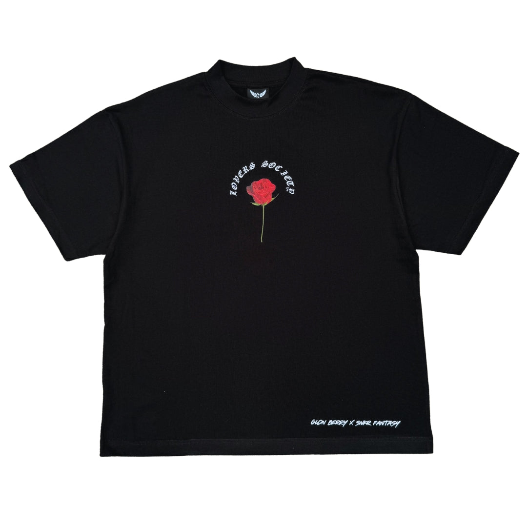 LOVER’S SOCIETY - BLACK TEE