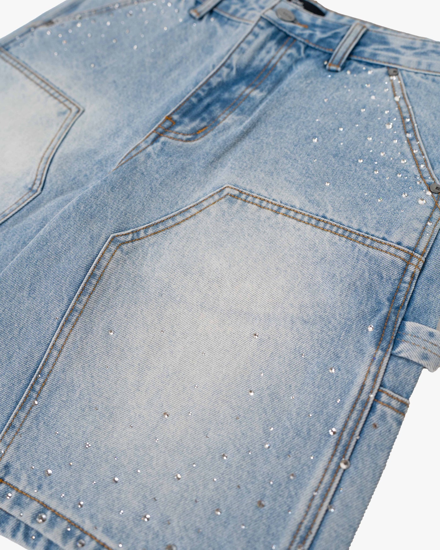 EPTM SPOTTY JORTS - LT BLUE