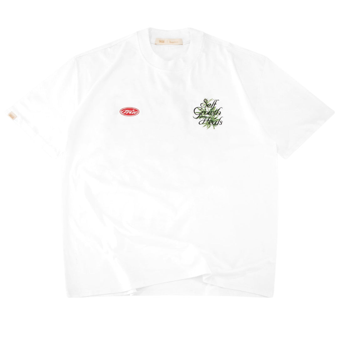TRUE SELF GROWTH TEE - WHITE