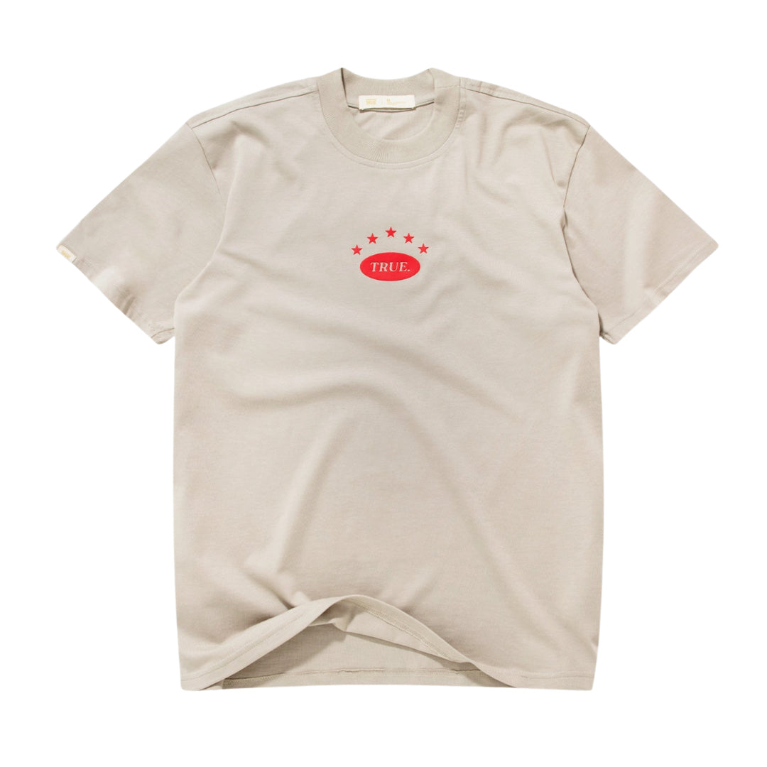 TRUE STARS TEE - GREIGE