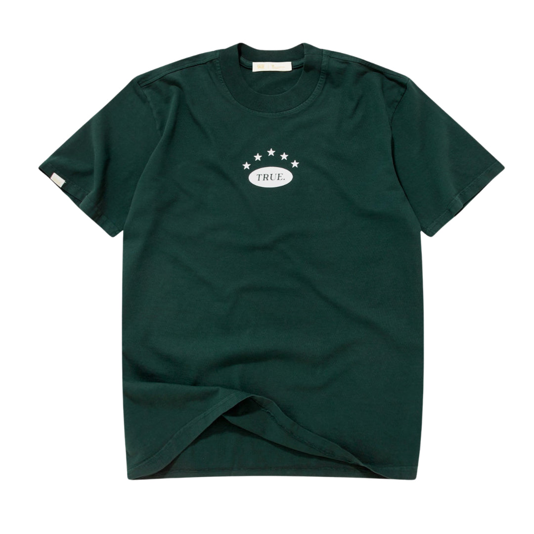 TRUE STAR TEE - PINE GREEN