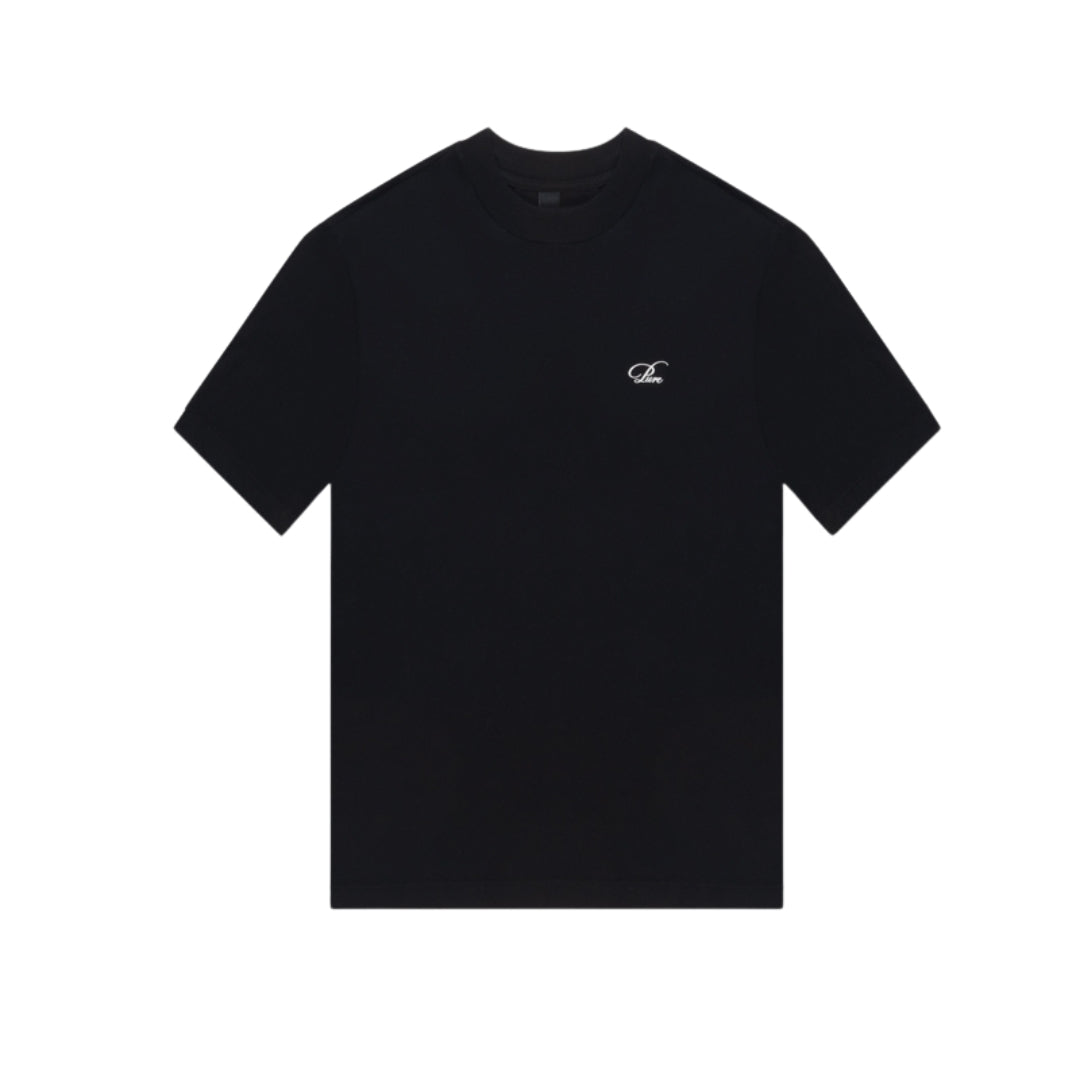 PURE SMALL LOGO - BLACK TEE