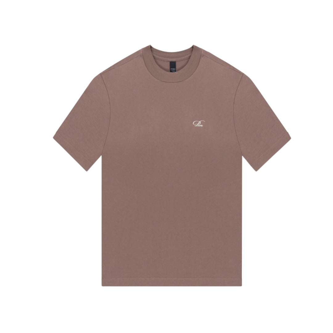 PURE SMALL LOGO - LIGHT BROWN TEE