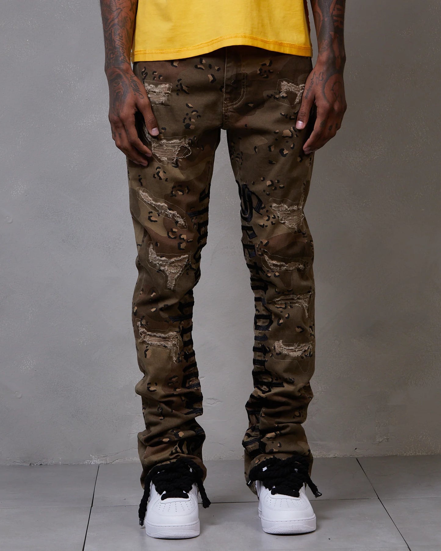 NOAH CAMO - CONVERTIBLE JEANS