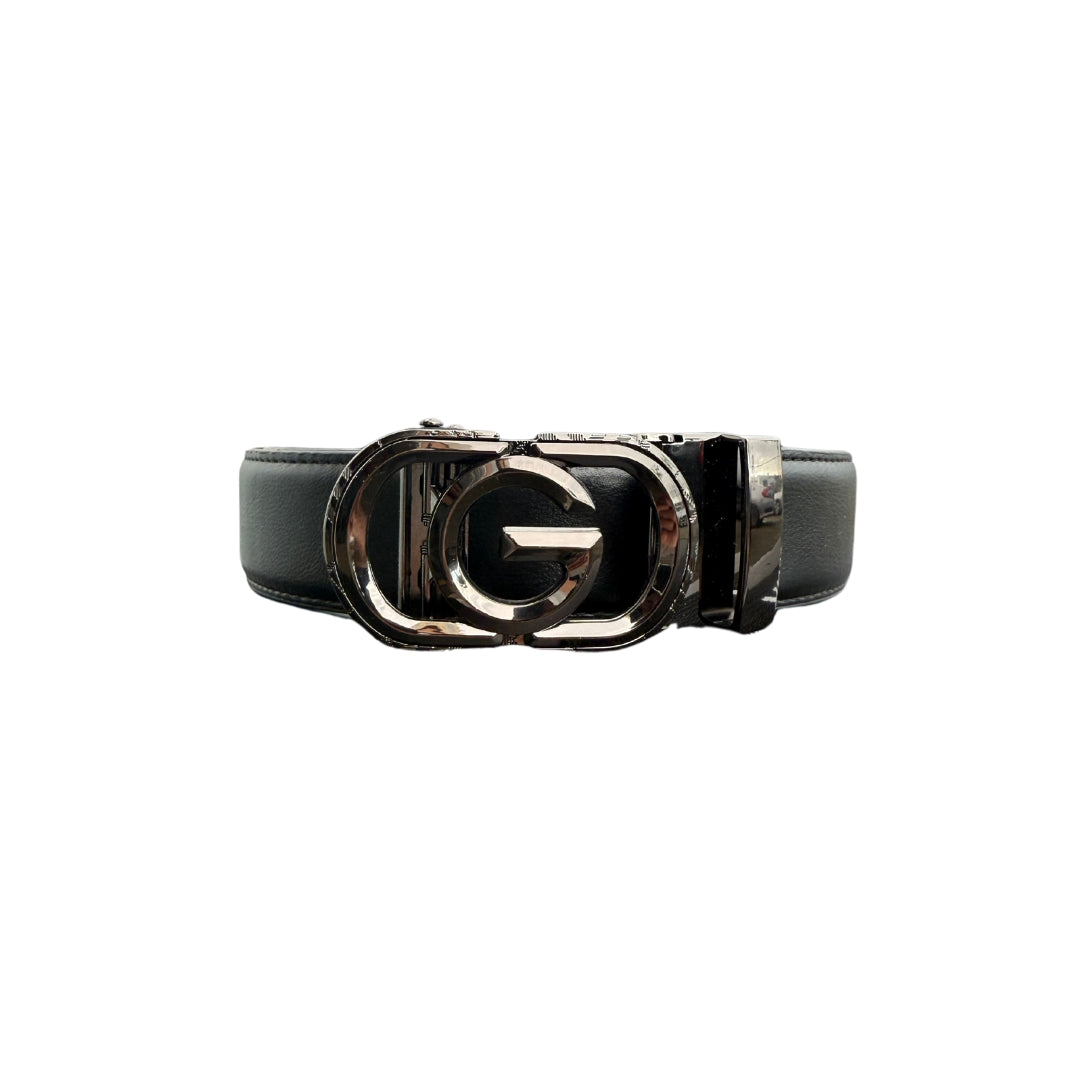 DIOZA - BLACK SOLID LEATHER BELT