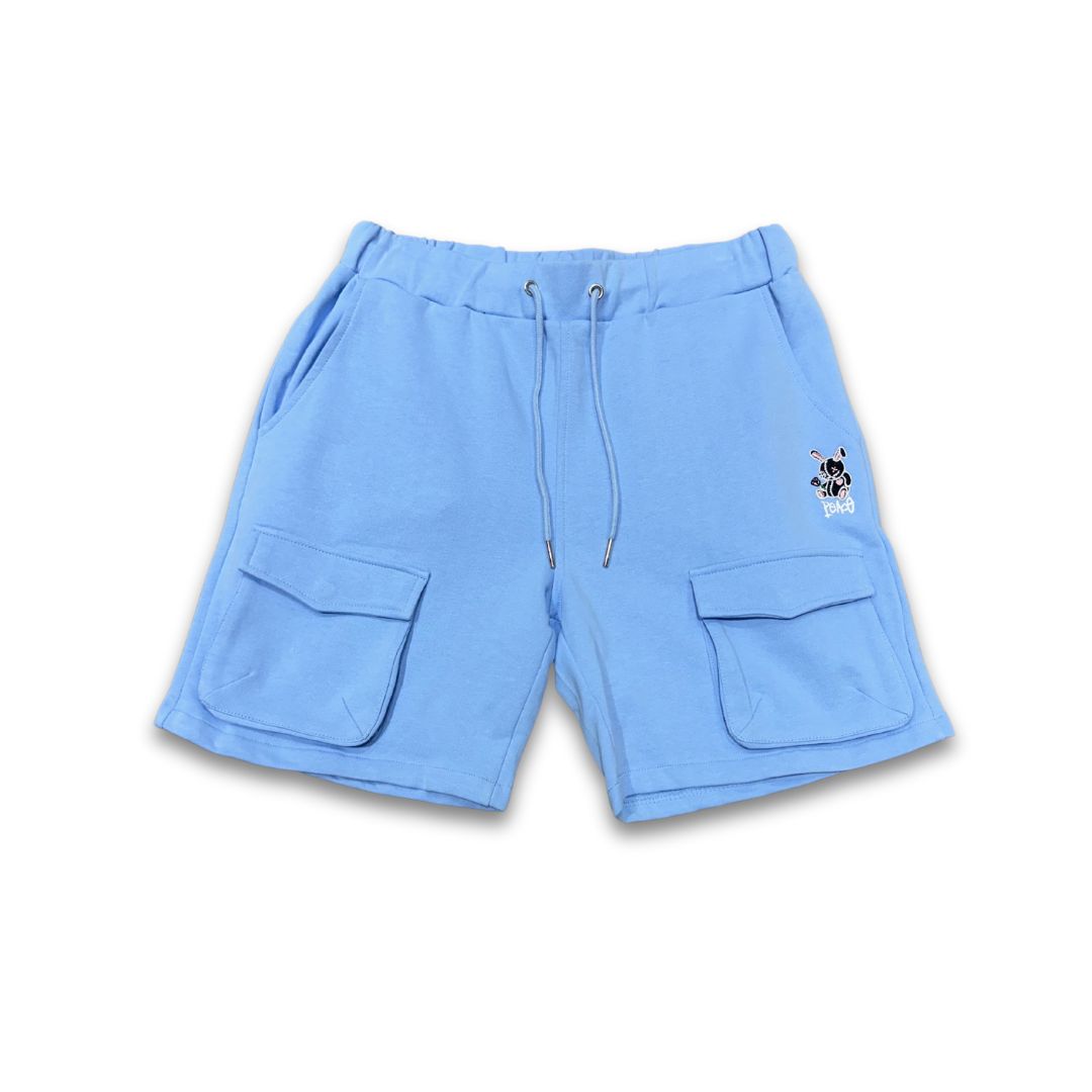 LUCKY CHARM SHORTS - LIGHT BLUE