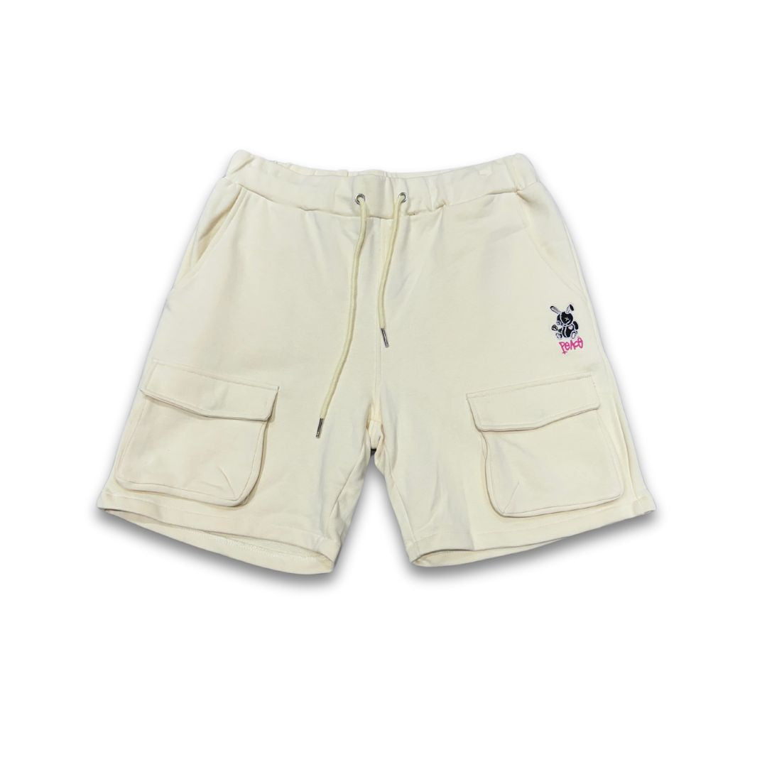LUCKY CHARM SHORTS - OFF WHITE