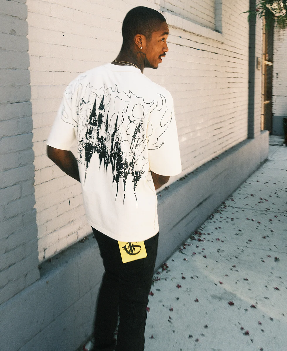 GFTD LA - ETERNAL FLAME BONE TEE