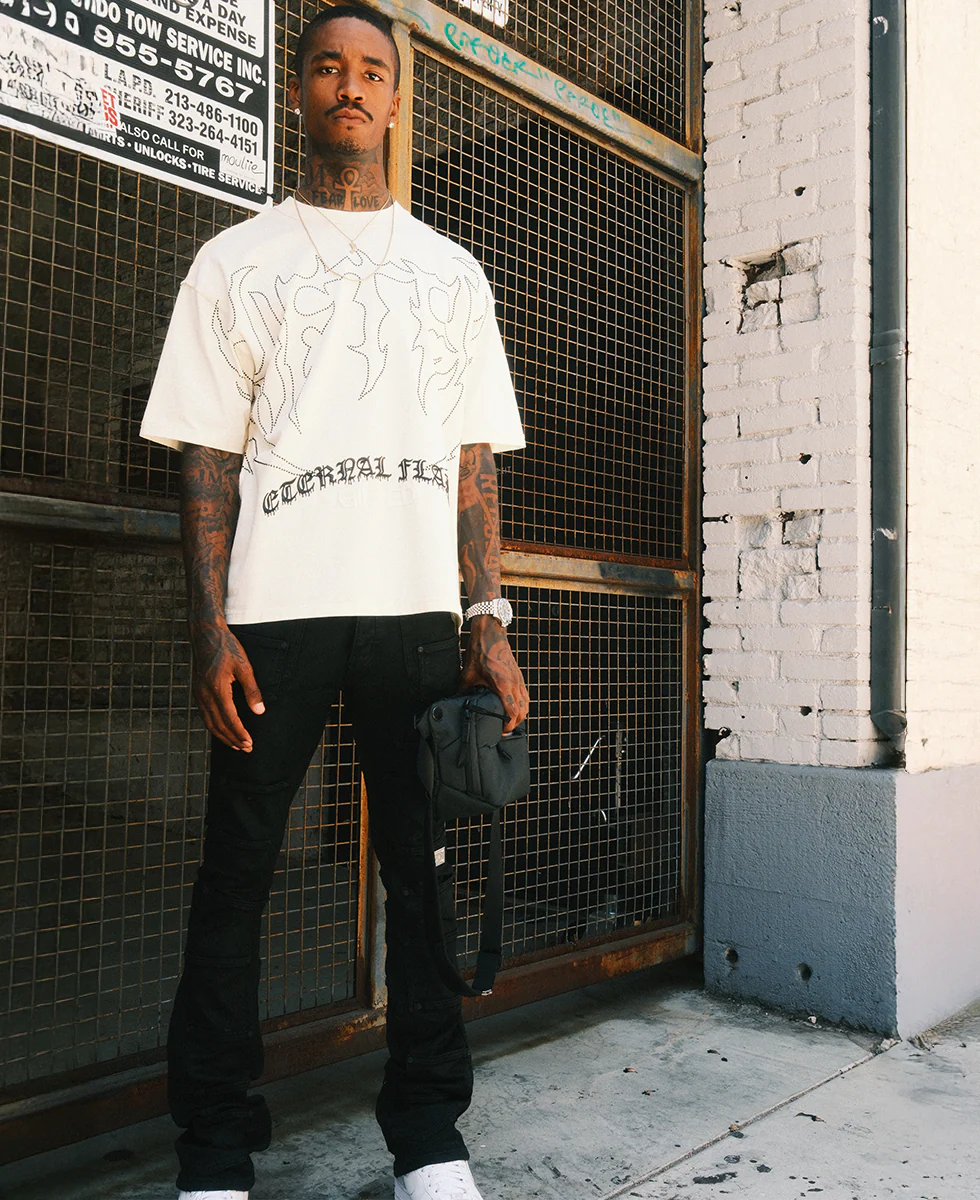 GFTD LA - ETERNAL FLAME BONE TEE