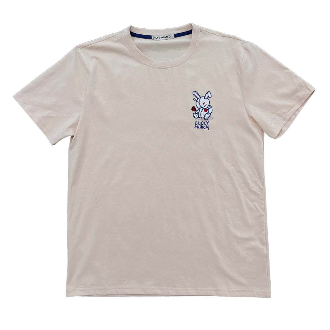 LUCKY CHARM SMALL LOGO MUSTARD/NAVY