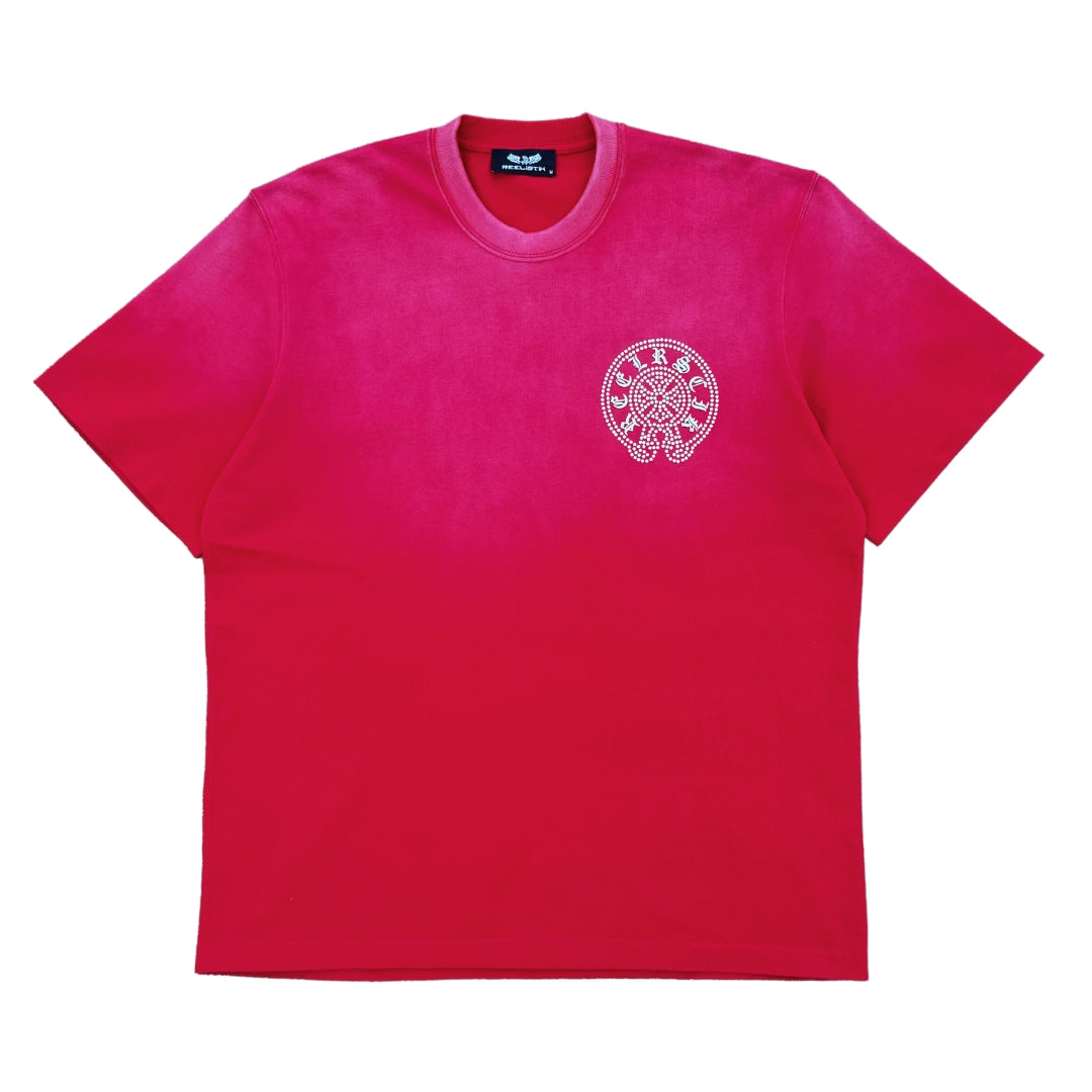 REELISTIK EMBLEM TEE - WASHED RED