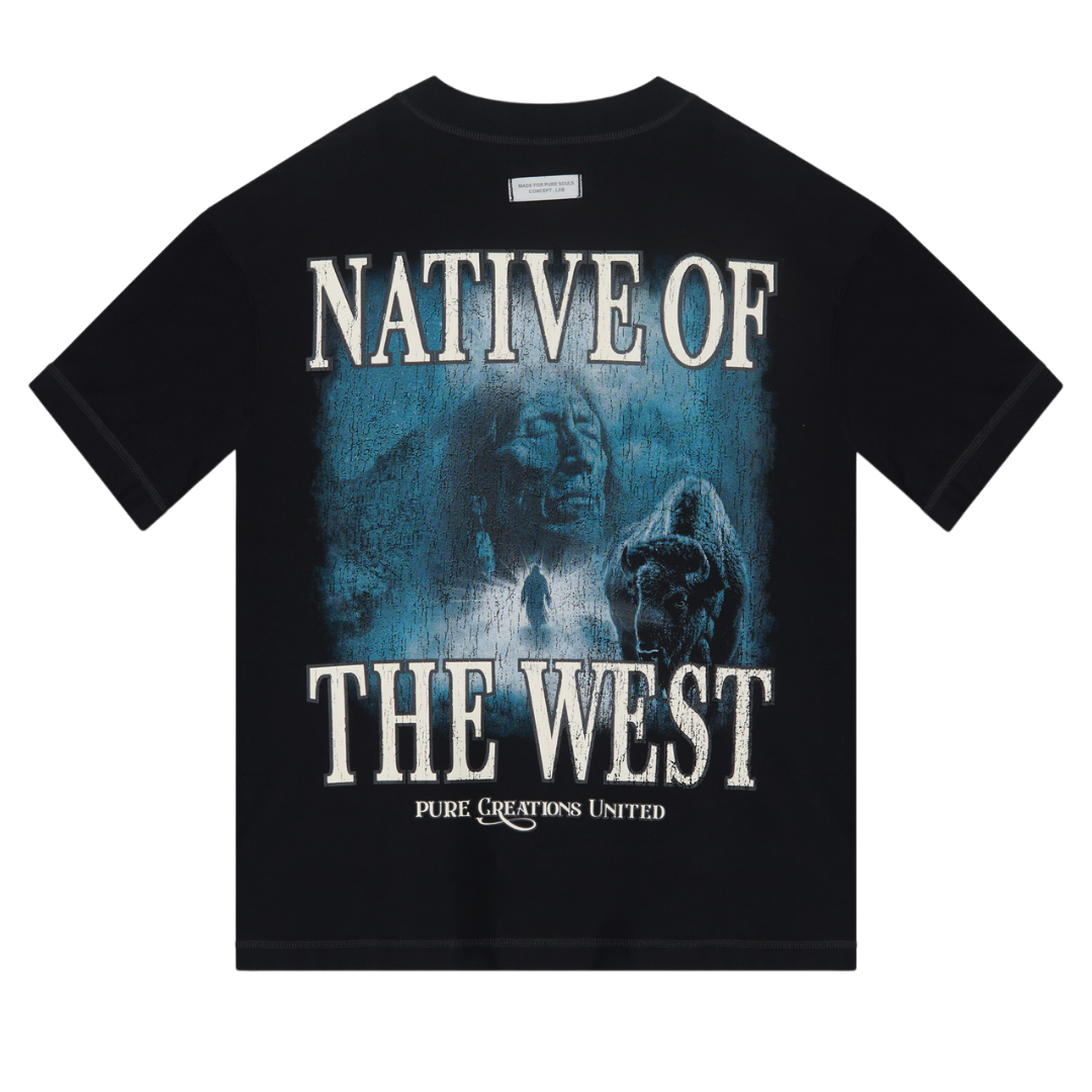 PURE BTW TEE - BLACK