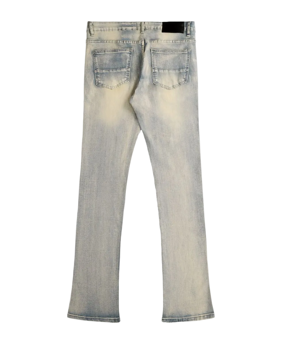 SUPPLY WASHED FLARE JEANS