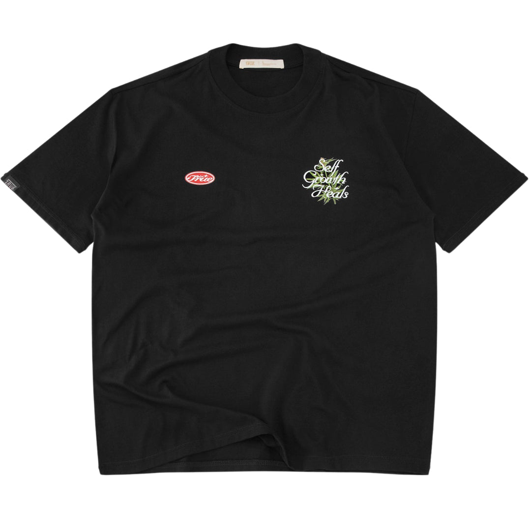 TRUE SELF GROWTH TEE - BLACK