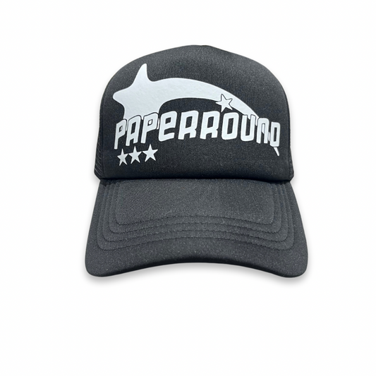 PAPERROUND BLACK TRUCKER HAT